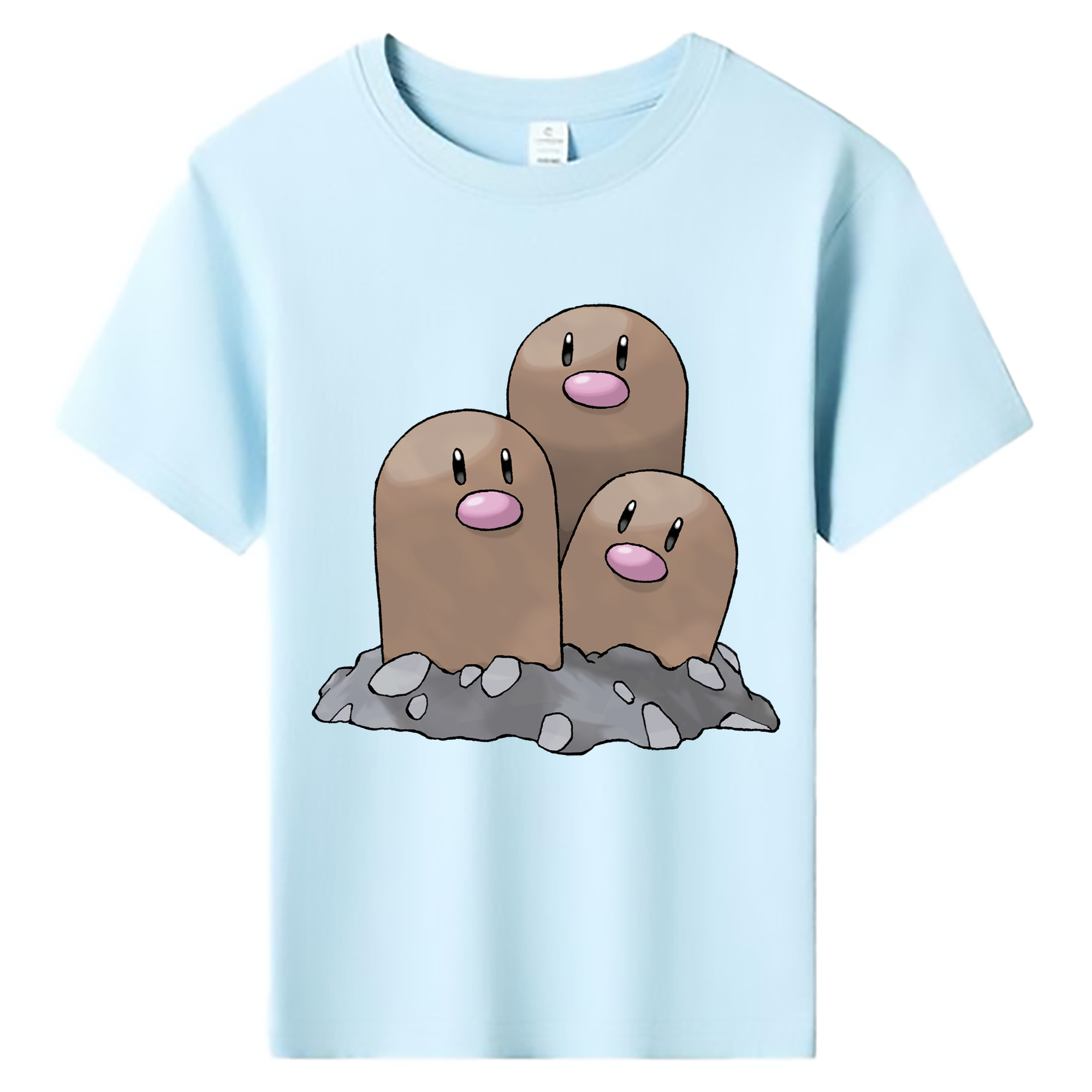 （画像用） ポケットモンスター Pokémon 綿100％キッズTシャツ（フロントプリント）